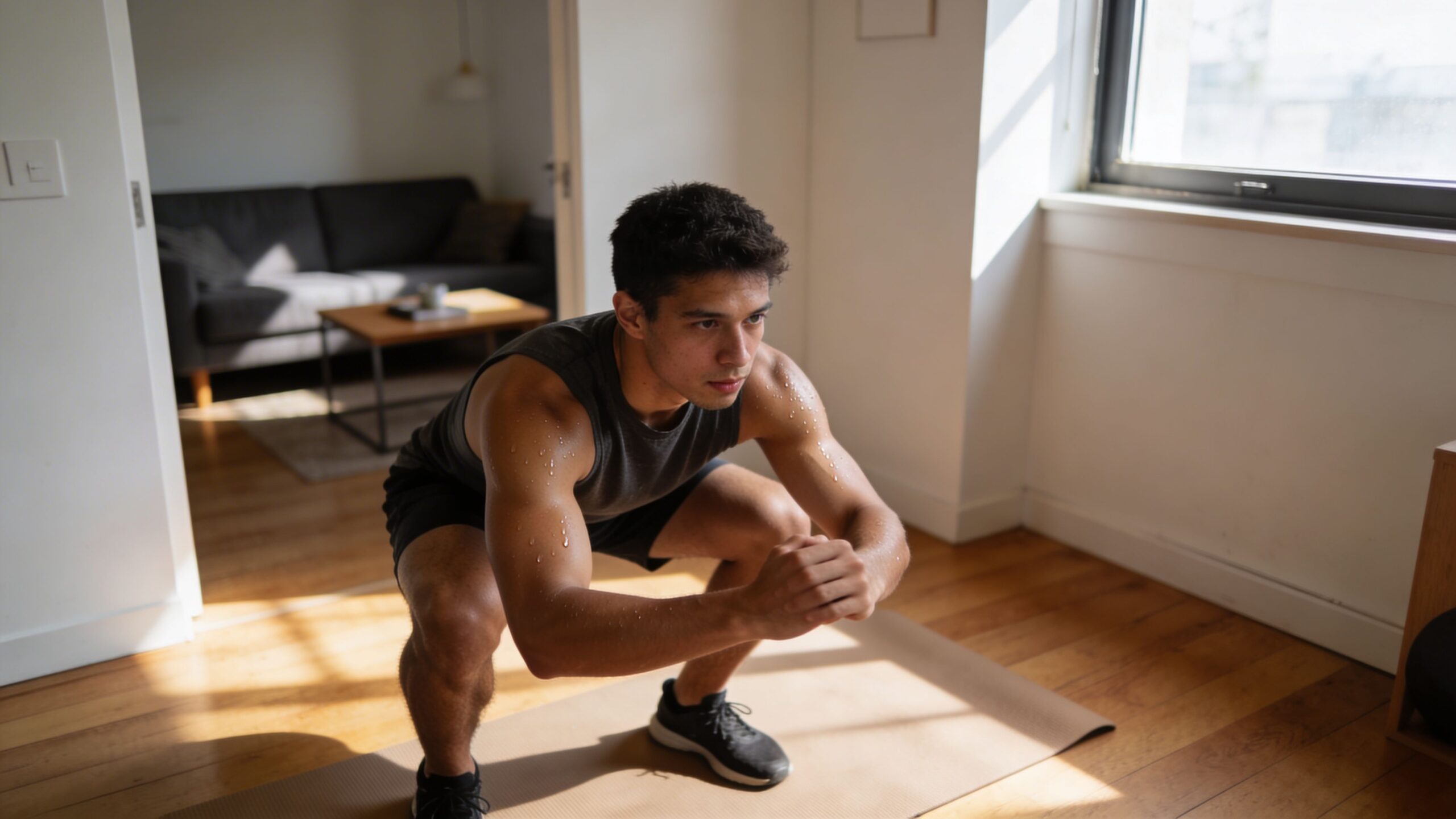 No Equipment Home Workout for Small Spaces